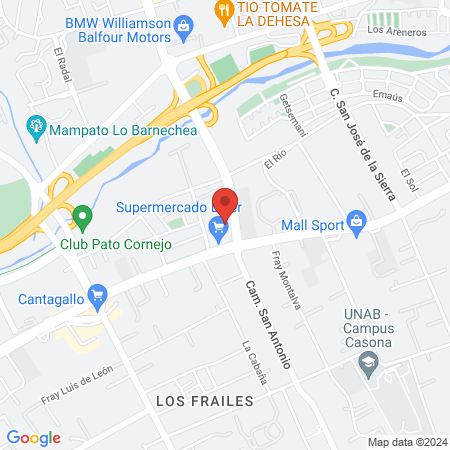 Sportlife Puente Nuevo map