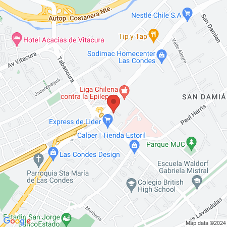 Clinica OER - Palacios & Slater map