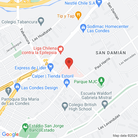 Urgencia Clínica Las Condes map