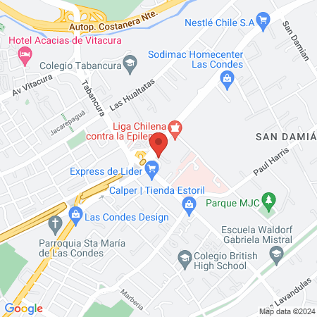 Clinica Ruben Rosenberg especialistas en implantes map