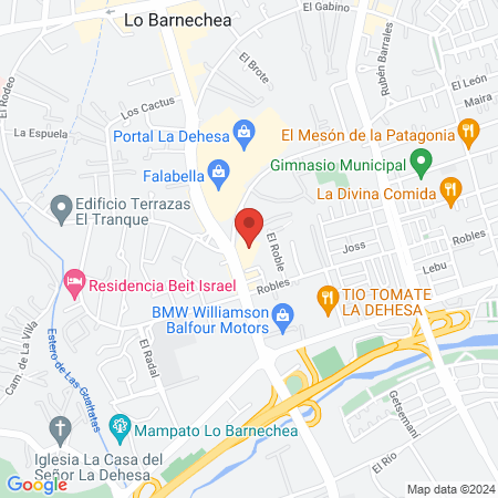 CliniKR Odontología en La Dehesa map