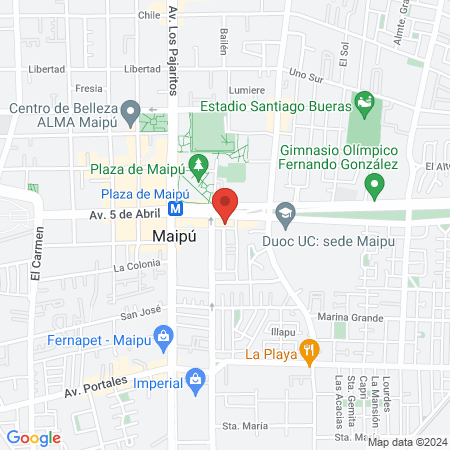 Centro de estetica Bodyhairnails map