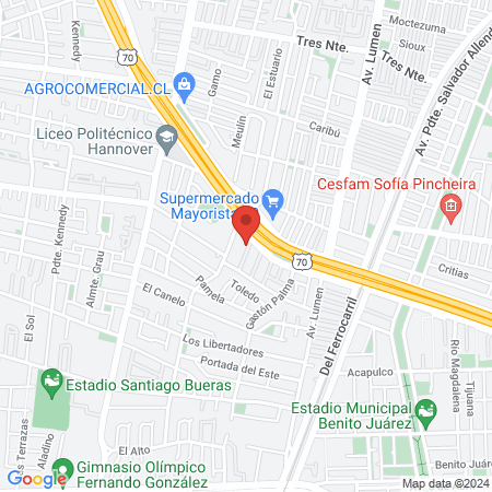 Bergen Medical Spa map