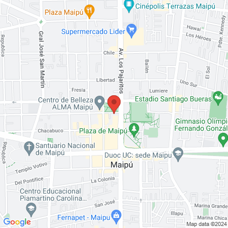 DepielChile - Estética y Cuidado de la Piel - Carolina Vásquez, cosmetóloga. map