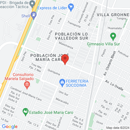 Barbería el capitán map