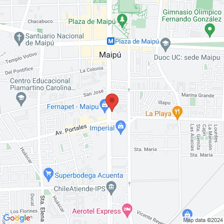 Clínica Veterinaria Punto Animal map