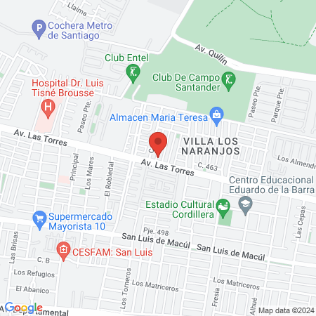 Barberia Delux studio map