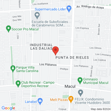 Envista Chile M-DENT Ltda. map