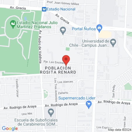 CESFAM Rosita Renard map