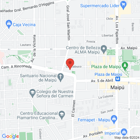 Centro Diurno y Spa del Adulto Mayor map