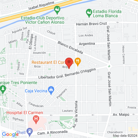 Espacio Relax y Bienestar Josefina Díaz map