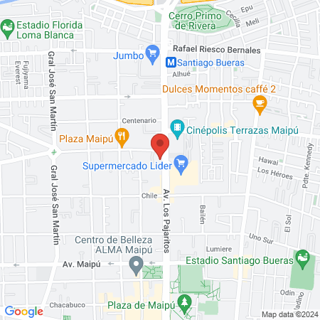 RAO - Red Avanzada de Ortodoncia map