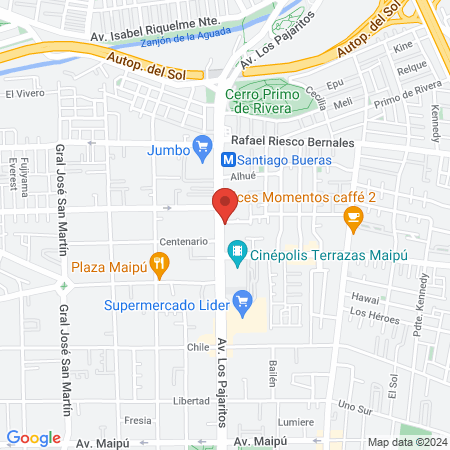 Clínica Jiménez map