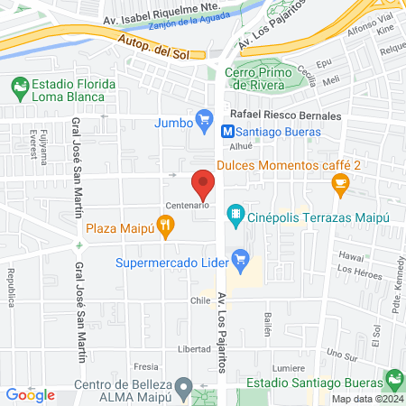 Comunidad Edificio Centenario 1 map