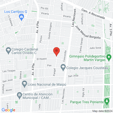 Kine-Terapias del dolor Maipu map