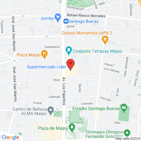 Pet Happy Maipú map