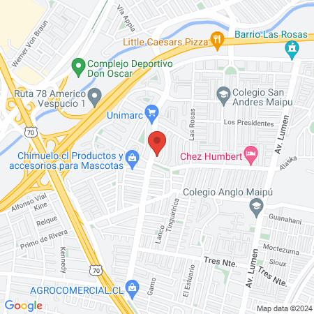 Veterinaria Medical Vet Las Rosas map