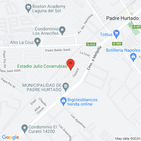 Estadio Julio Covarrubias map