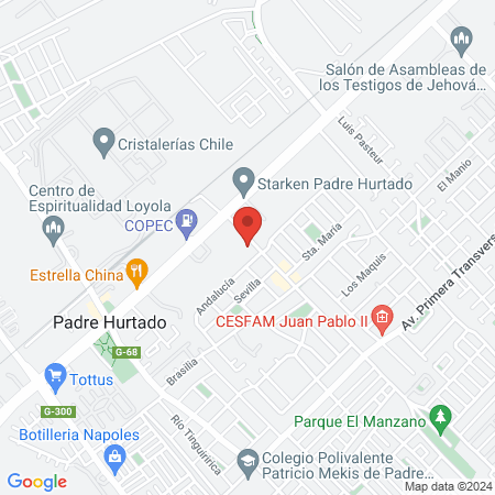 Academia de artes marciales jvergara map
