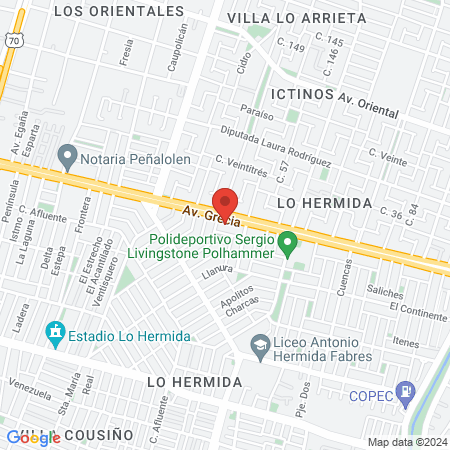 The José barbero shop map