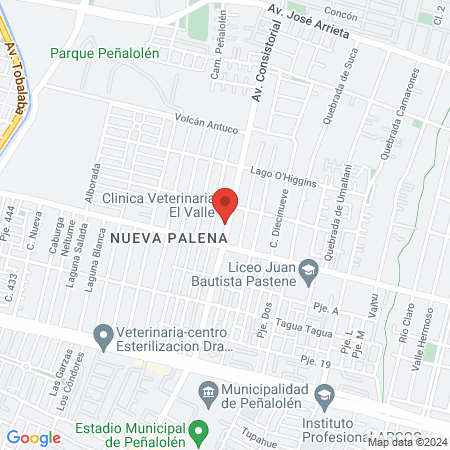 Clinica Odontológica Peñalolen map