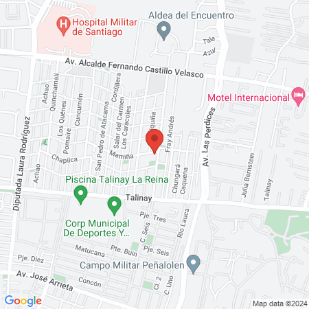 Cesfam Juan Pablo II, La Reina map