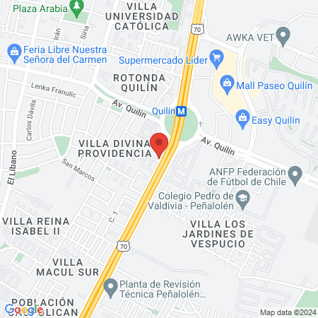 Clínica Dental Qualident Chile map