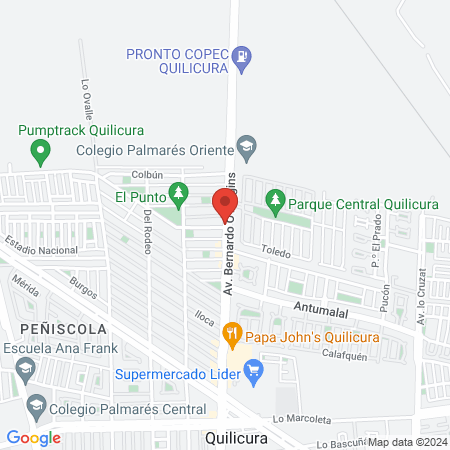 Centro de estética JO map