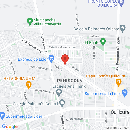 Megastylo peluqueria unisex map