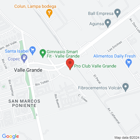 Pro Club Valle Grande map