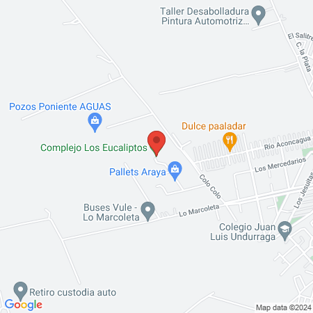 Complejo Los Eucaliptos map
