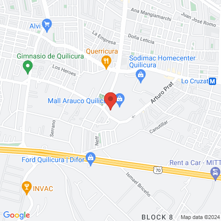 Sportlife Quilicura map