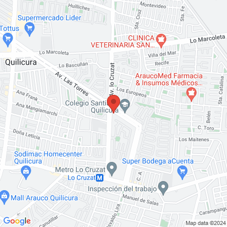 Clínica Daliz map