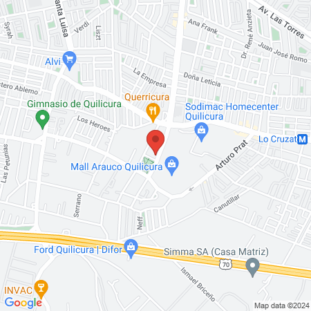 SAPU Rodrigo Rojas de Negri map