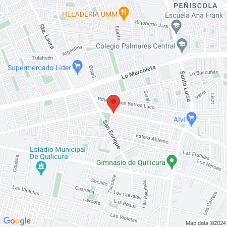 Centro Medico Los Esteros map