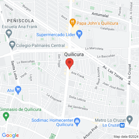 Clínica Veterinaria Fauna Vet Quilicura map