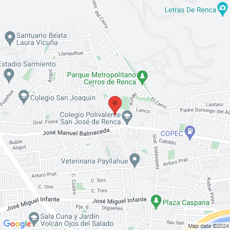 Clinica Veterinaria Canuphis map