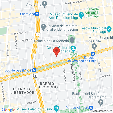 Central Odontologica Del Ejercito map