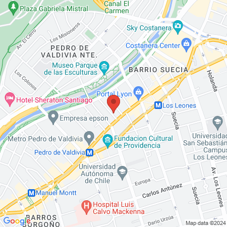 INDA'S BARBERÍA map
