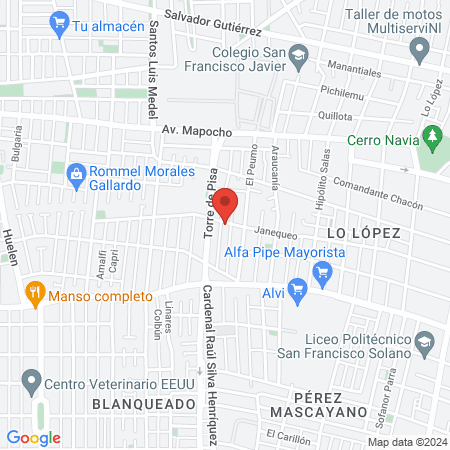 Peluquería Ingrid Berríos SALÓN DE BELLEZA map