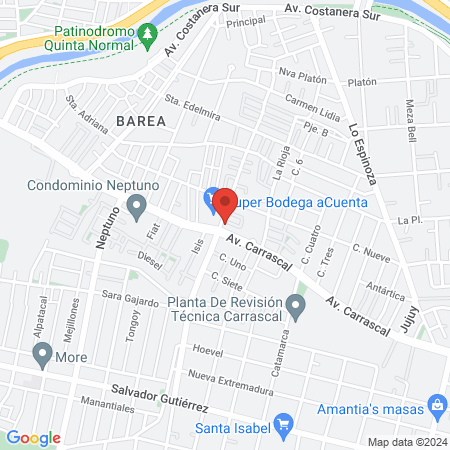 Evans Barber Shop, Quinta Normal map