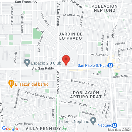 LK Salón de Belleza map