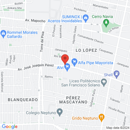 Consultorio dental Más Sonrisas map