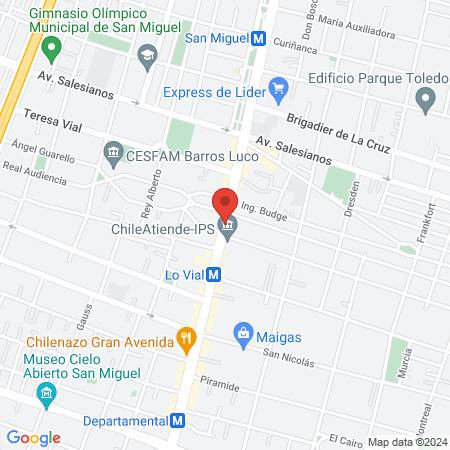 SPA Y MASAJES LOS ANGELES map