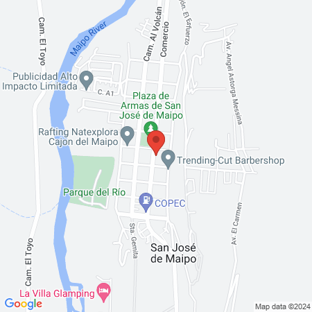 Hospital San José de Maipo map