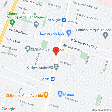 Sportlife San Miguel map