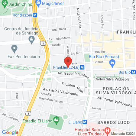 Hospital Instituto de Seguridad del Trabajo map