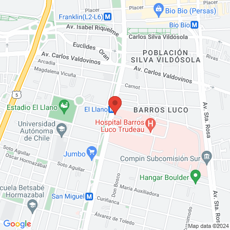 Facultad de Medicina Campus Sur - Universidad de Chile map