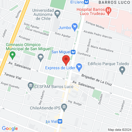 Oyedental San Miguel map