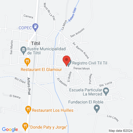 Veterinaria Auca map